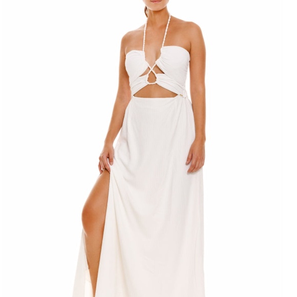 Boamar LONG DRESS DASHA white maxi - Picture 3 of 13